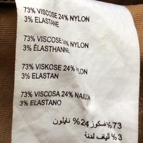 Ladies Pants | Stretch | Size 12 Plus | Caramel & Black | Michel Studio - Picture 9 of 13